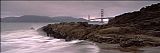 Waves Breaking on Rocks, Golden Gate Bridge